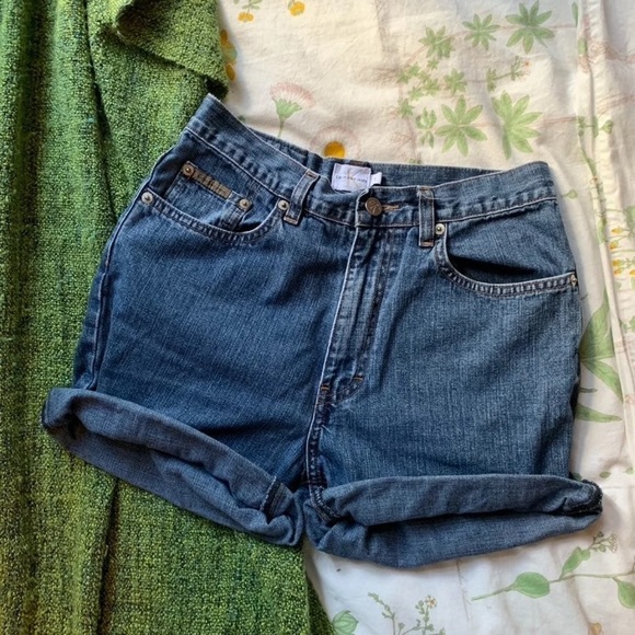 Hand Painted Shawn Mendes Jean Denim Shorts - Picture 3 of 3